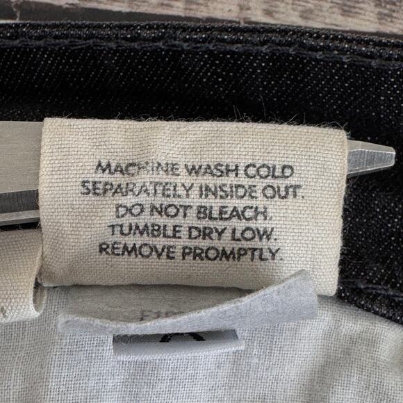 Eileen Fisher Jeans Women's Size 4 Petite Denim Black Straight Leg Stretch - Picture 7 of 12